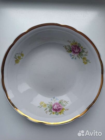 Салатник. Фарфор, СССР. Дулево