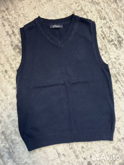 Жилетка для мальчика школьная 134 choupette