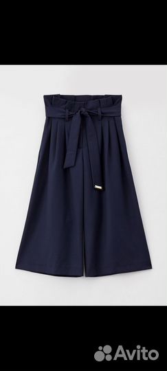 Брюки школьные для девочки Choupette синие р.164