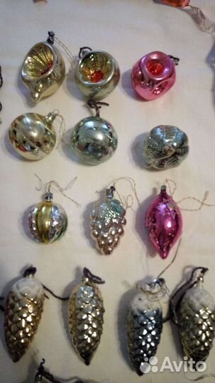 Елочные игрушки СССР