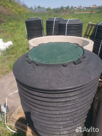 Пластиковые крышки с люком (конусы) и другое