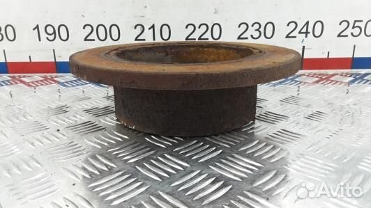 Диск тормозной задний fiat ducato 3 (TEA24LR01)