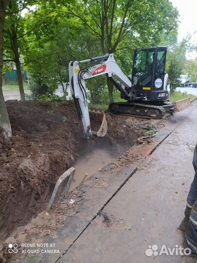 Услуги мини экскаватора