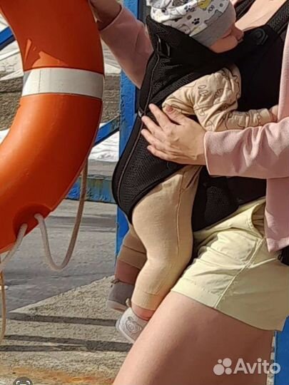 Рюкзак-кенгуру BabyBjorn черный Mesh Original