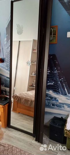 Двери для шкафа купе с зеркалом бу