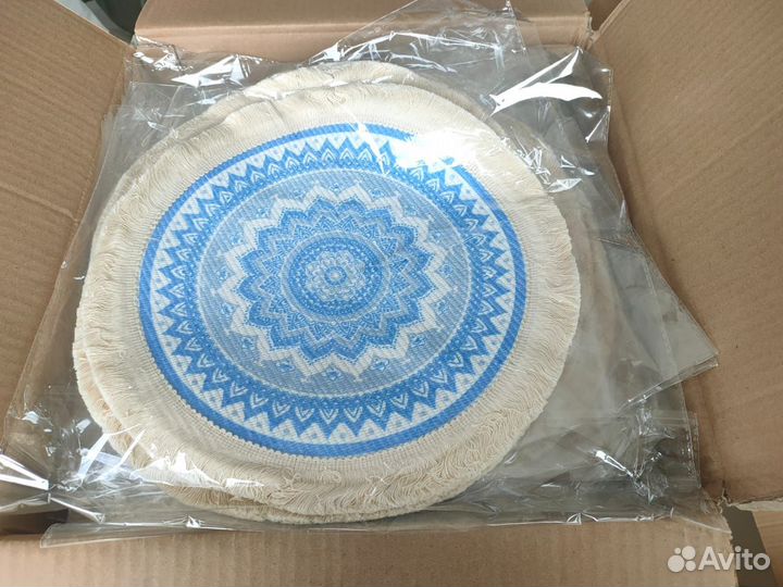 Салфетки для сервировки стола хлопок 2 шт