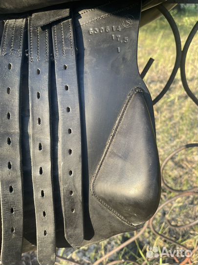 Седло троеборное/конкурное/универсал 17,5. 32-33