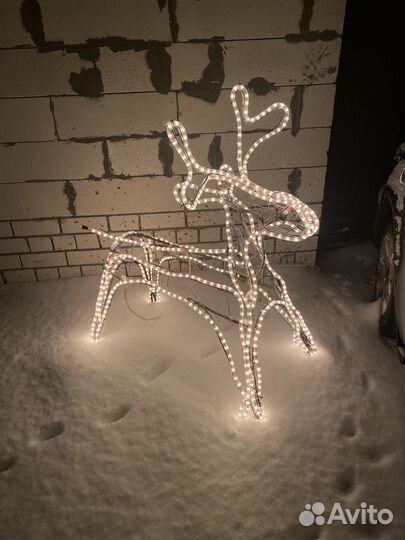 Новогодний олень