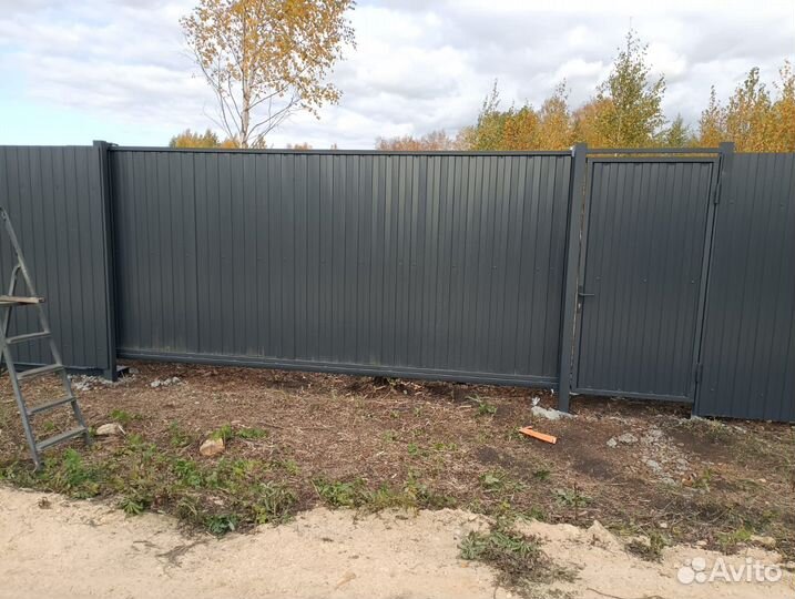 Забор под ключ