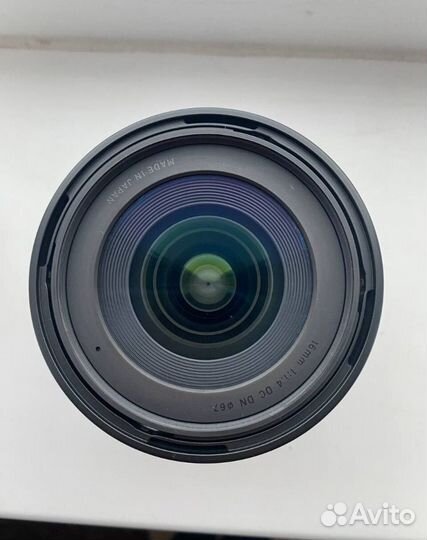 Объектив Sigma 16 мм f 1.4 для canon EF-M