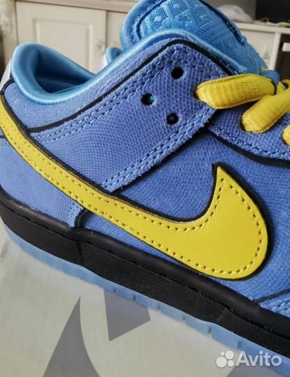 Powerpuff Girls x Nike Dunk SB blue Оригинал