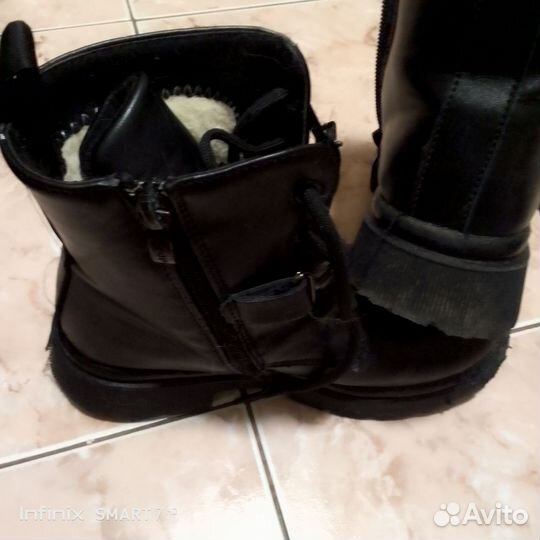 Сапоги зимние детские 32