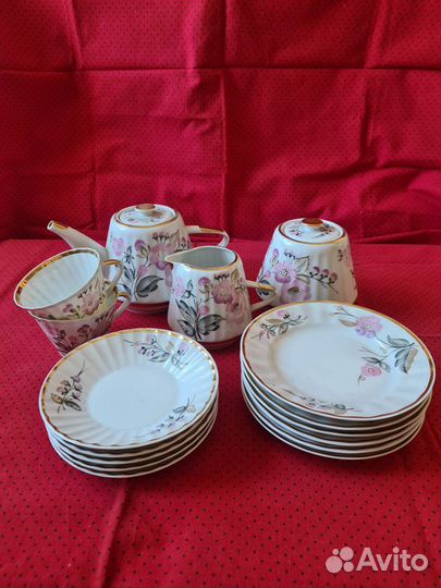 Сервиз вербилки ссср, неполный