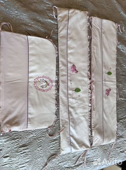 Бортики в кроватку бу