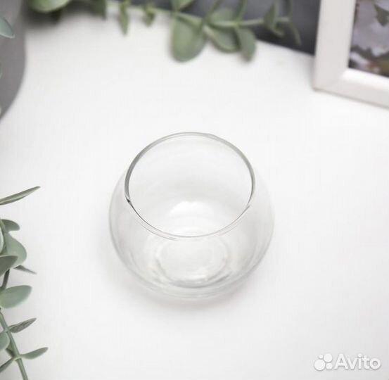 Подсвечник стекло 