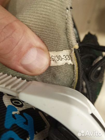 Коньки детские раздвижные 30 33