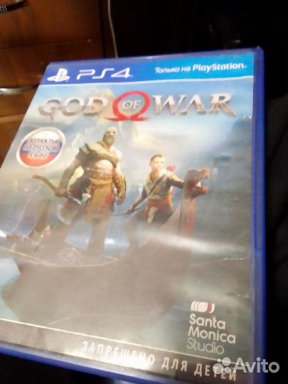 Диски на ps4 god of war
