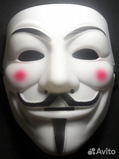 Маска Анонимуса Гая Фокса