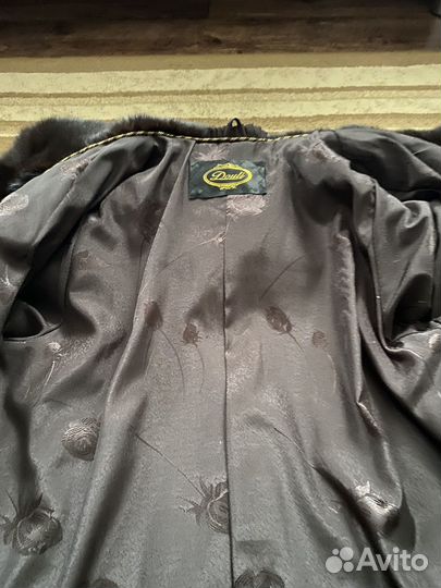 Шуба норковая с капюшоном 44 46