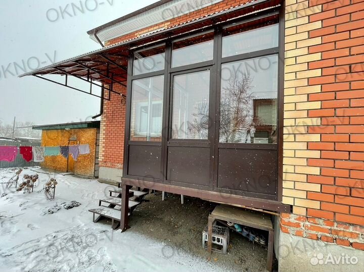 Окна на веранду