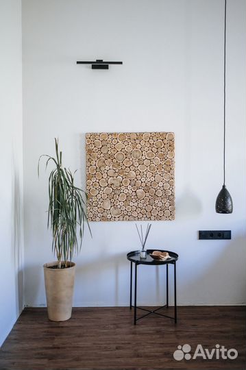 Панно из можжевельника 50*50 см