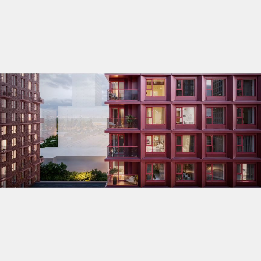 2-к. квартира, 53,8 м², 2/13 эт.