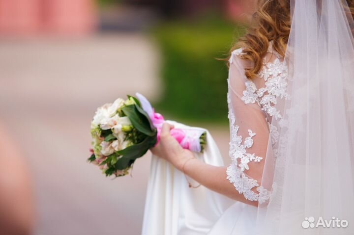 Свадебное платье Gabbiano + фата