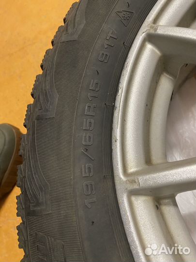 Продам зимнюю резину 195/65 r15