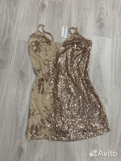 Платье на бретельках для девушки 44-46 размер