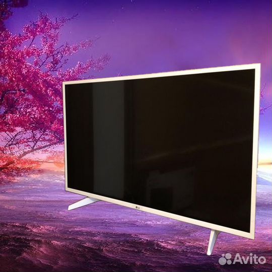 Телевизор смарт LG 49UH610V2016 4K Ultra HD Белый