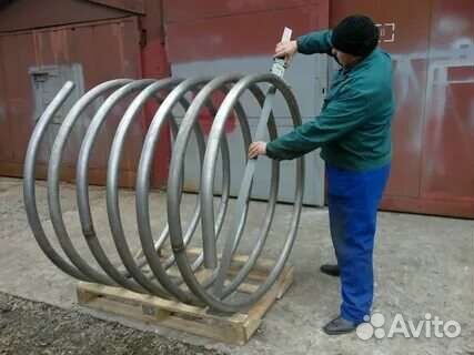 Услуги трубогиба, вальцовка труб, загиб трубы