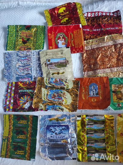 Обертки от конфет шоколадная фабрика Новосибирск