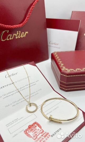 Cartier гвоздь колье