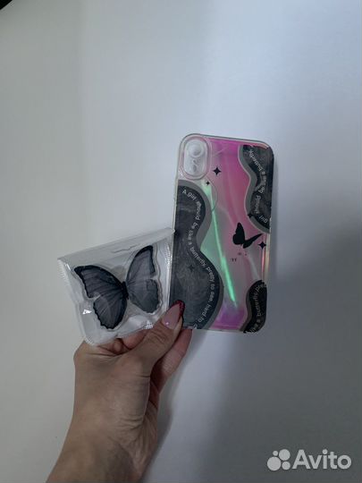 Чехол с попсокетом на iPhone xr