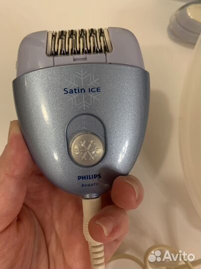 Эпилятор philips satin ice полный комплект