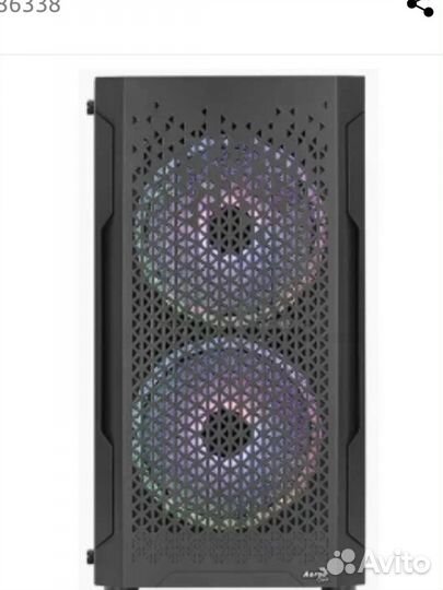 Игровой пк с монитором и клавиатурой