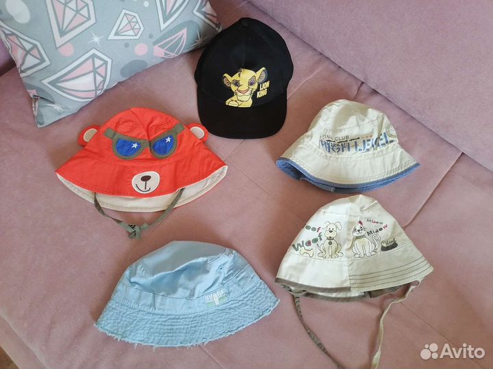 Панама, кепка до 2х лет