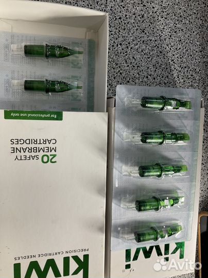 Картриджи и иглы для татуировок и перман. макияжа