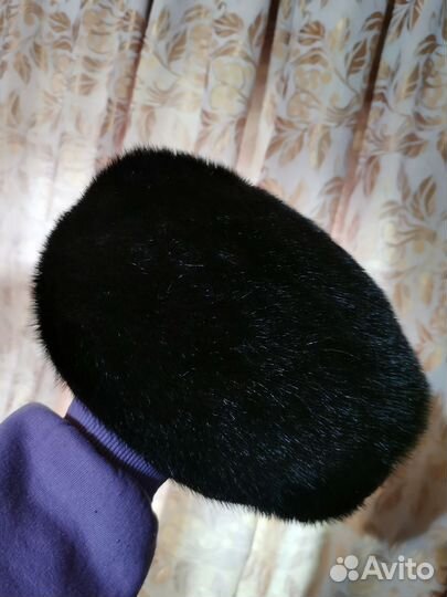 Берет женский норковый