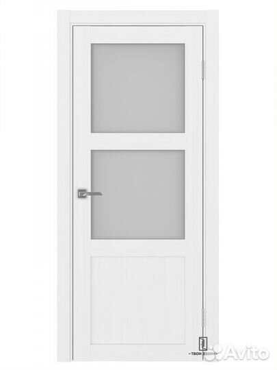 Дверь межкомнатная Оптима Порте 530.221, ясень сер