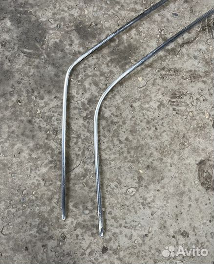 Ваз 2101,2103,2106 водостоки, хром удочки