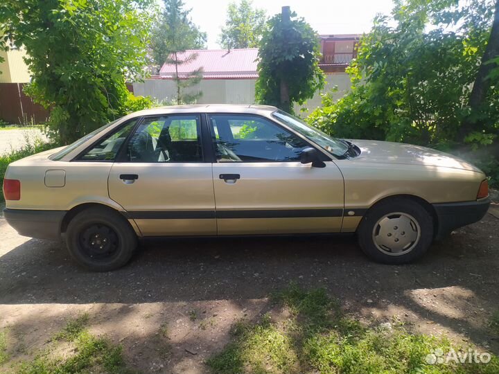 Audi 80 1.8 МТ, 1991, 390 000 км