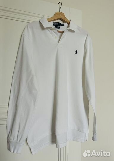 Рубашка поло мужская ralph lauren custom FIT