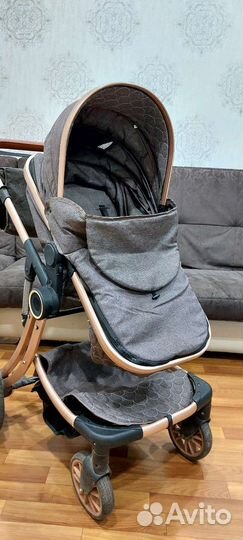 Коляска 2 в 1 luxmom