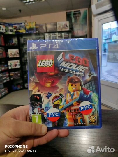 Lego movie videо game PS4 Rus