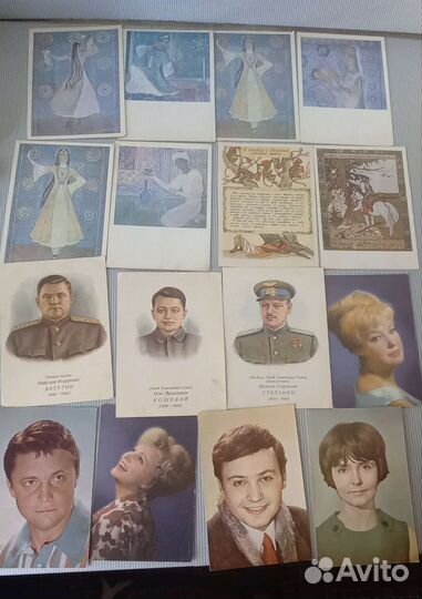 Наборы открыток