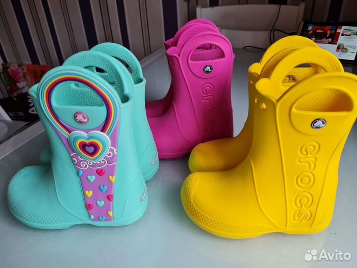 Сапоги Crocs C10, C11