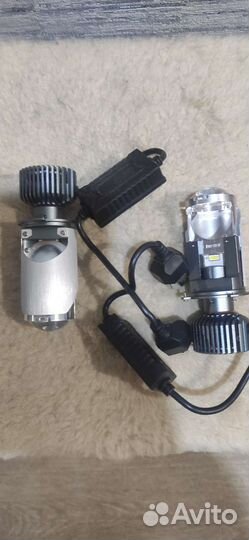 Светодиодные лампы h4 с линзой