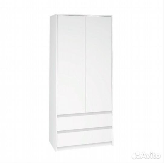 Шкаф минималистичный белый