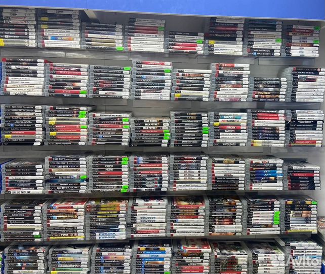 Ассортимент консолей и аксессуаров PS3